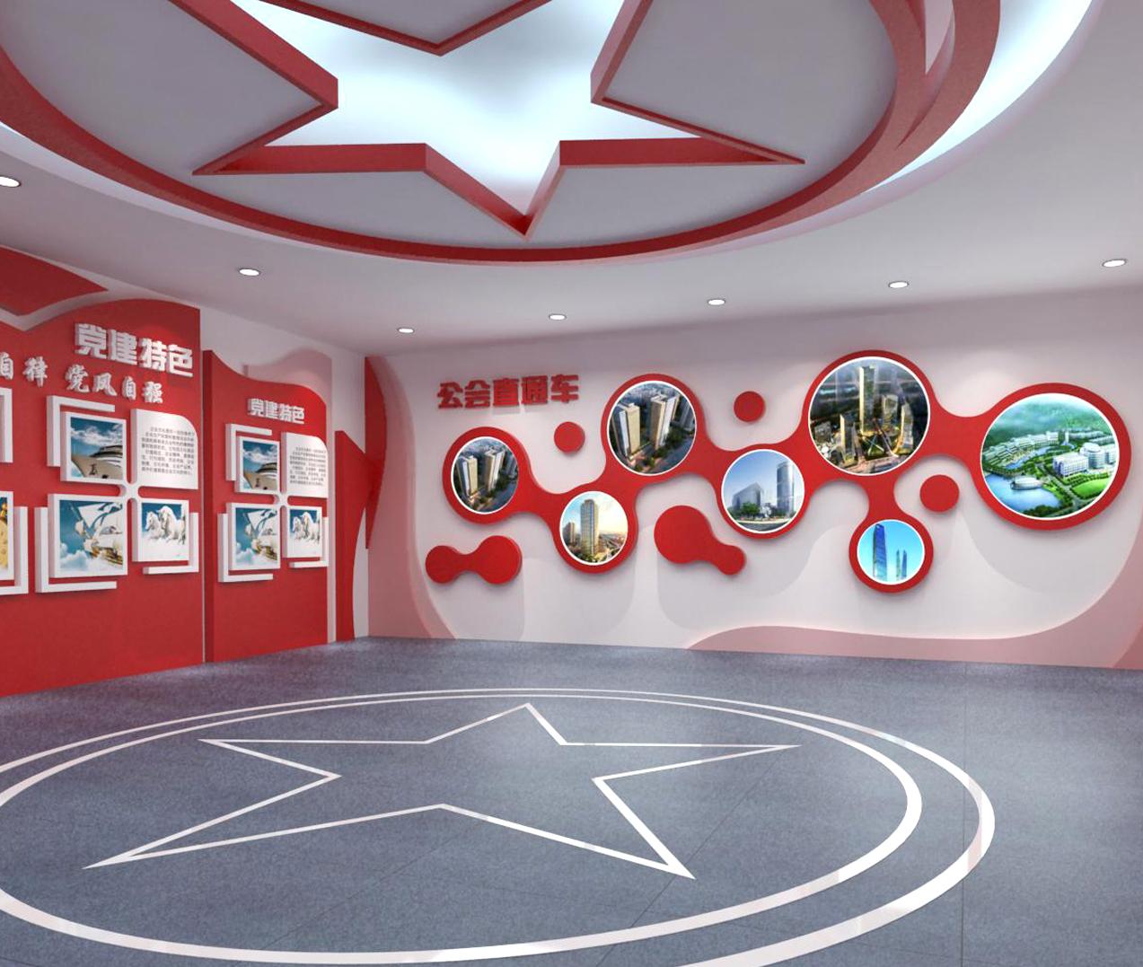 部队展厅 党政宣传栏 企业文化墙 政府宣传栏 通知栏